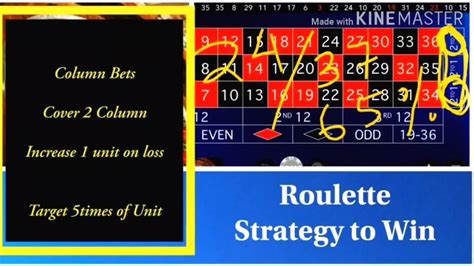 roulette column bet|The Column Betting System .